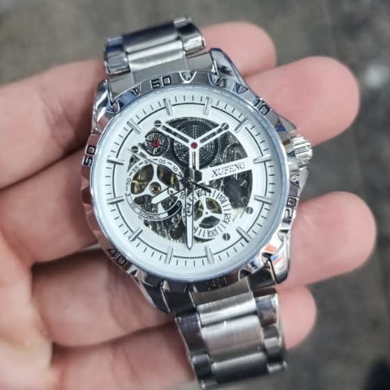 Relógio Automático Masculino Original Xufeng Virtus A Prova D Água