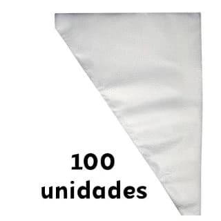Saco De Confeitar Medio 50 Unidades Confeitaria Bolo Doce Cupcake