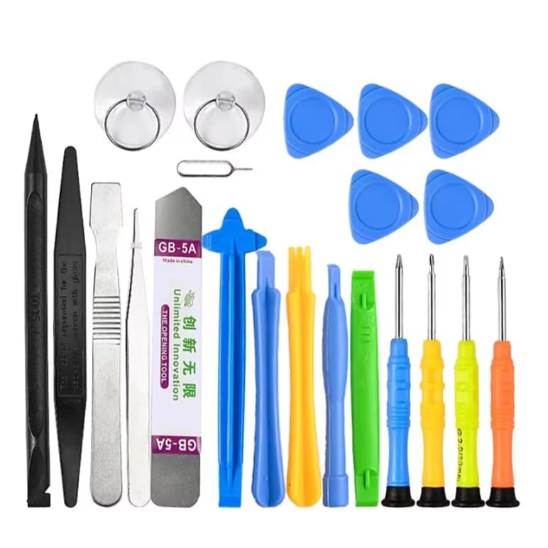 Kit Com 22 Ferramentas Para Reparação De Celulares Tablet E Eletrônicos em Geral