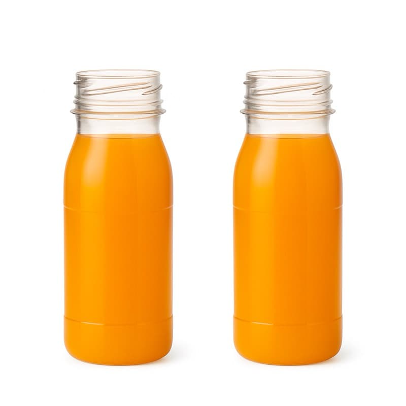 Garrafa Pet Descartável 165 ML para Sucos Temperos 30 unidades com tampa
