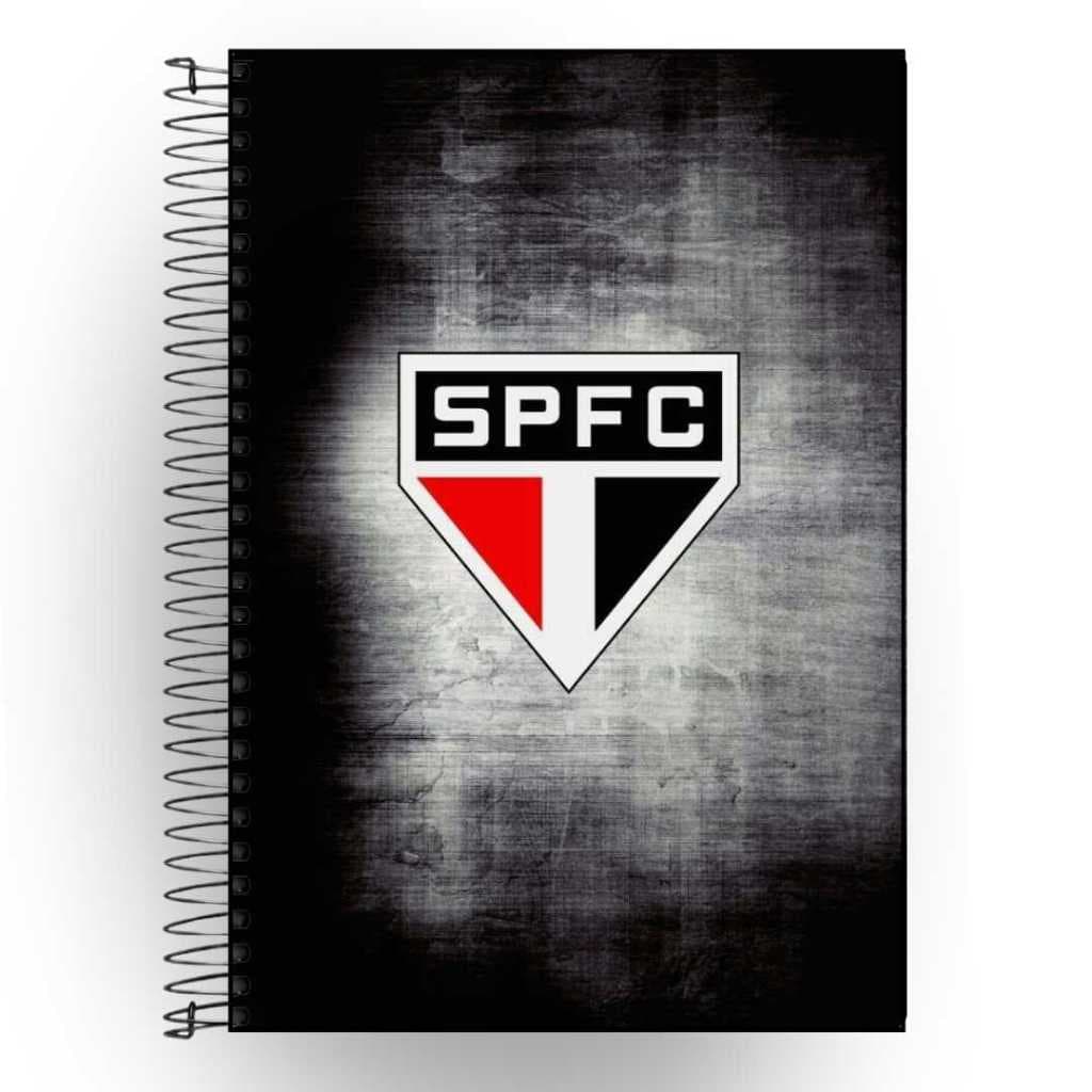 Caderno Personalizado São Paulo FC | Capa Dura Plastificada | 1 a 20 Matérias | Escolar e Universitário | Envio Rápido