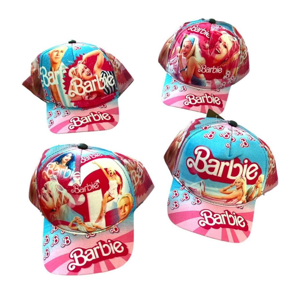 Boné infantil menina personagens barbie