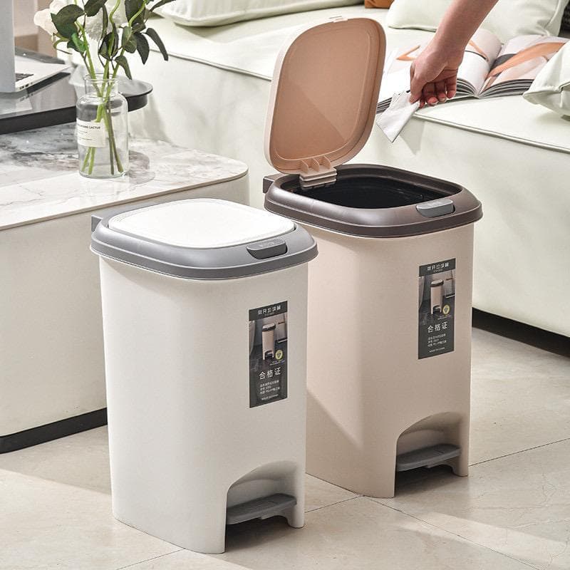 Lixeira de Pedal 15 OU 10 Litros Para Cozinha, Pia e Banheiro