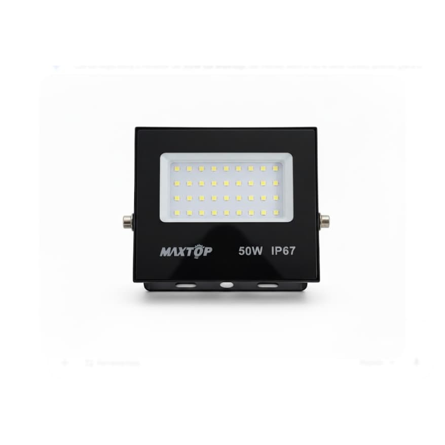 Refletor LED 50W – Iluminação Econômica e Eficiente com Potência 50%