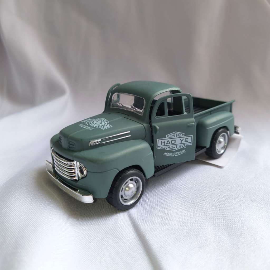 Carrinho Miniatura Caminhonete F-200 Pickup Colecionável Metal Abre Portas