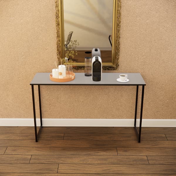 Aparador Buffet Bar Mesinha de Apoio Industrial 120x77,5cm para Sala Cozinha Moderno
