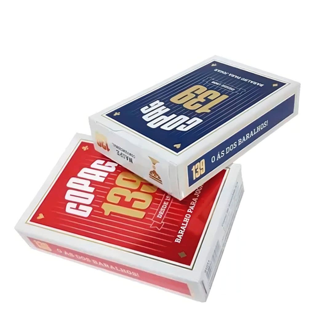 Kit 2 Baralho NIPE Tradicional (Não OR1G1N4L) Baixo Custo ideal para Jogos em Família e Amigos