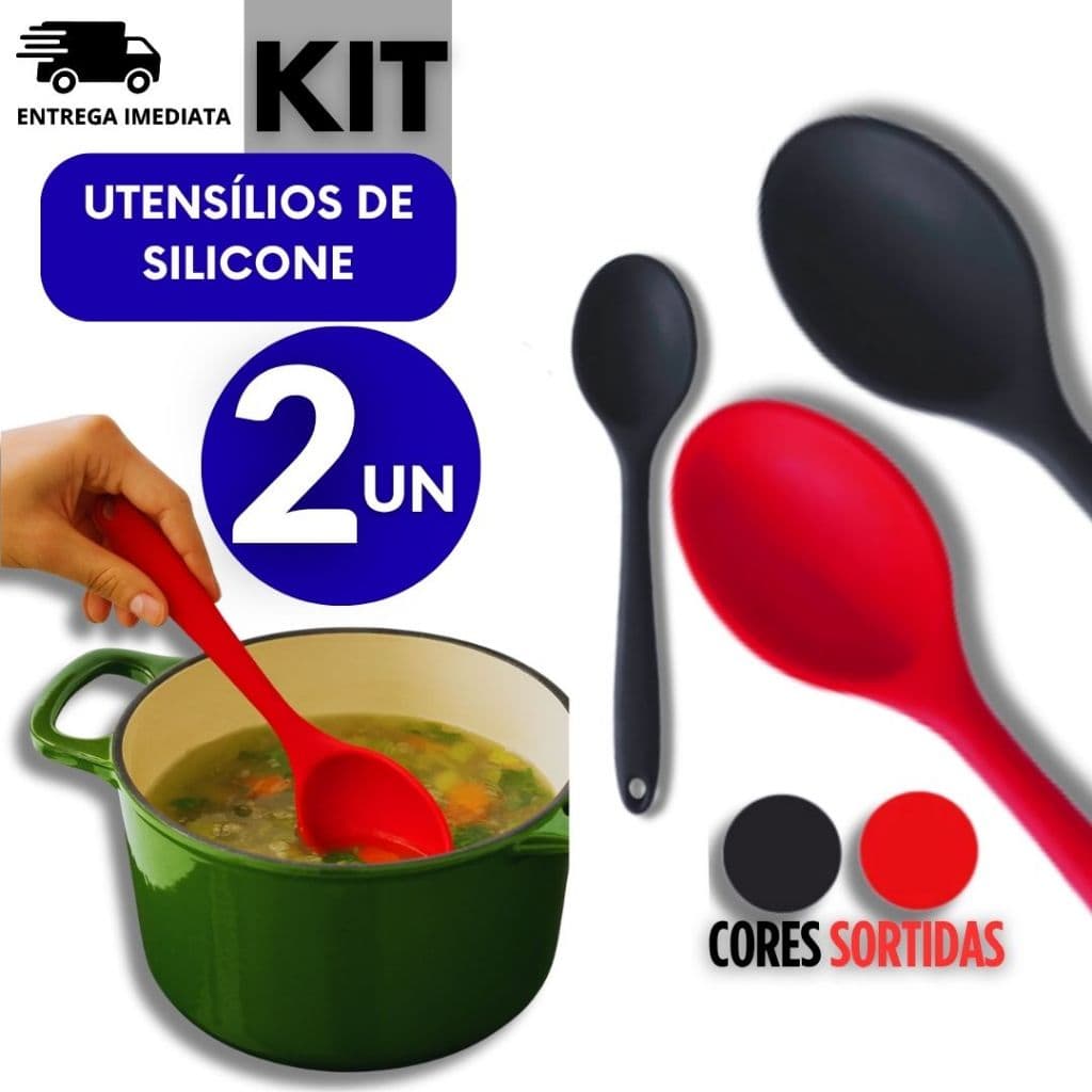 Colher Silicone Cozinha
