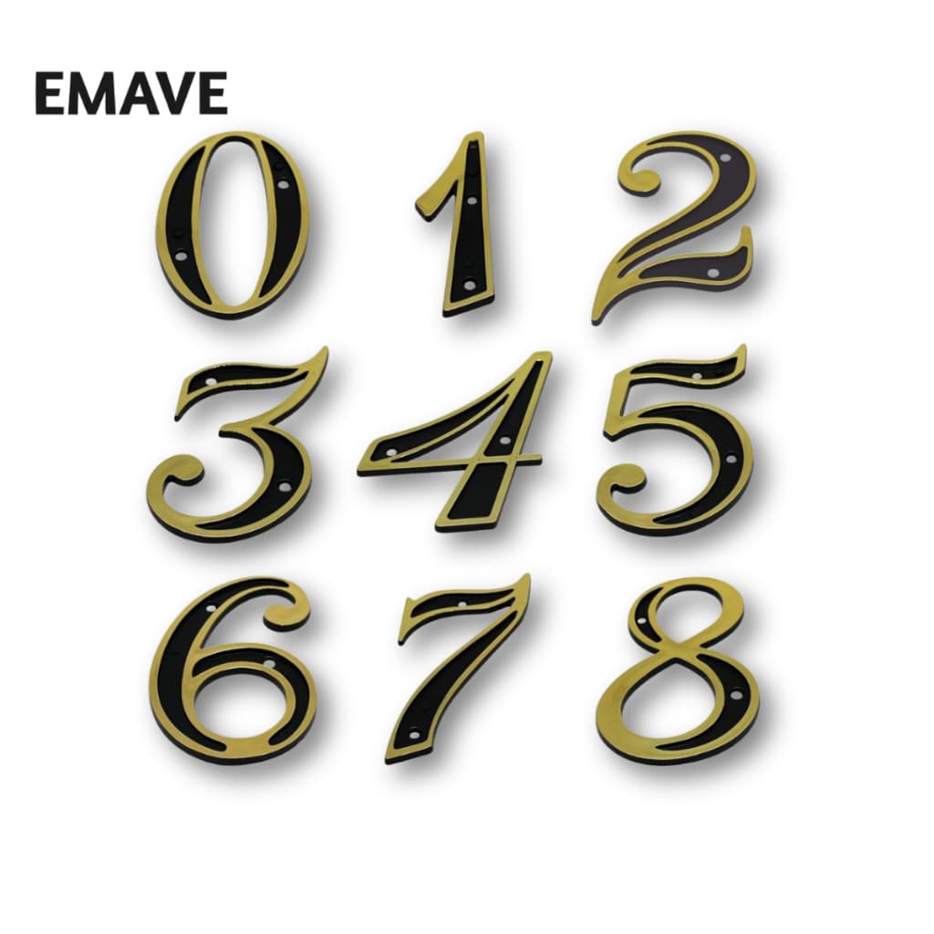 Número Residencial - Emave