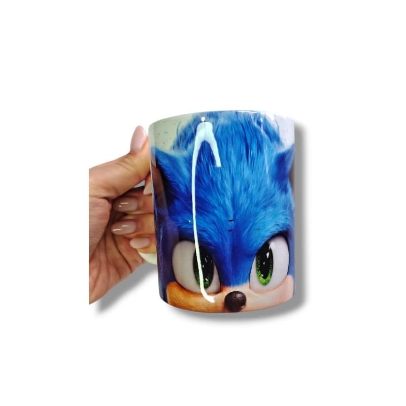 Caneca Sonic | Presente Criativo | Caneca Personalizada