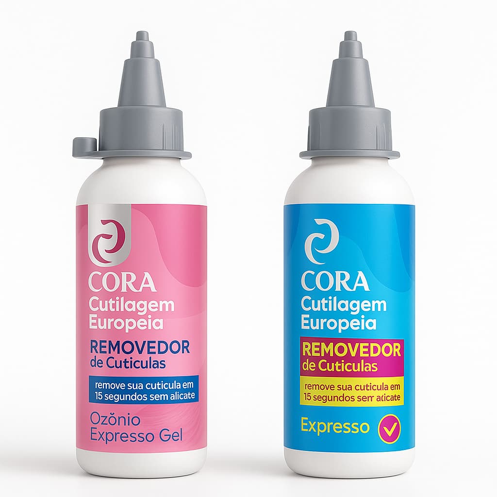 Removedor Cutículas Cora 100mL Kinq Gel Cuticulagem Europeia sem Alicate Expresso