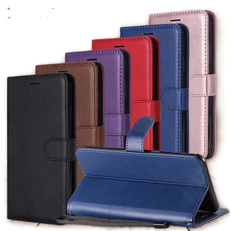 Capa Carteira Motorola Moto G06 5G em Couro com Fecho Magnetico e Porta Cartão Capinha Flip Case *