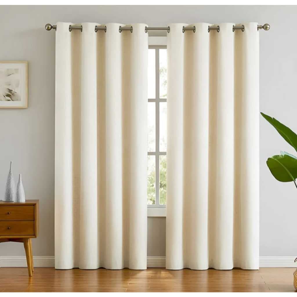 PROMOÇÃO CORTINA BLACKOUT 100% PVC 2,60L X 2,30A COR AREIA