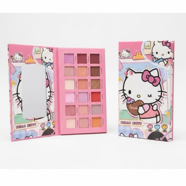 Paleta de Sombras Hello Kitty 18 Cores