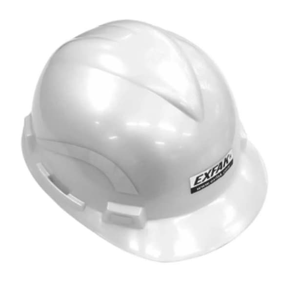 Capacete Exfak de Segurança com Refletivo Resistente Classe B com CA