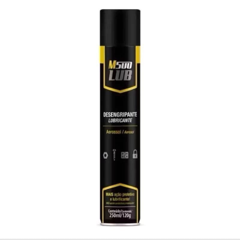 Desengripante Lubrificante Aerosol M500 LUB - 250ml/120g