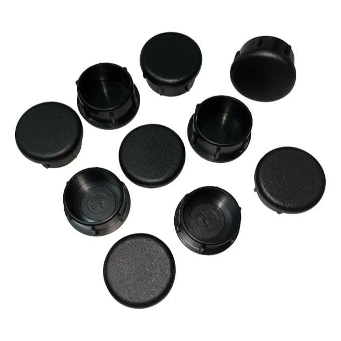 Kit Com 10 Ponteiras Para Pé De Cadeira Mesa Tubular Interna 30mm