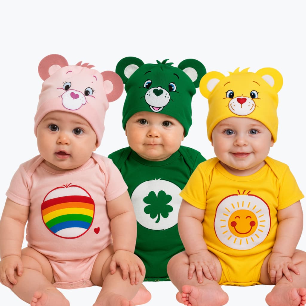 Body Bebê Infantil Mêsversário Temático Ursinhos Carinhosos Super Confortável Promoção