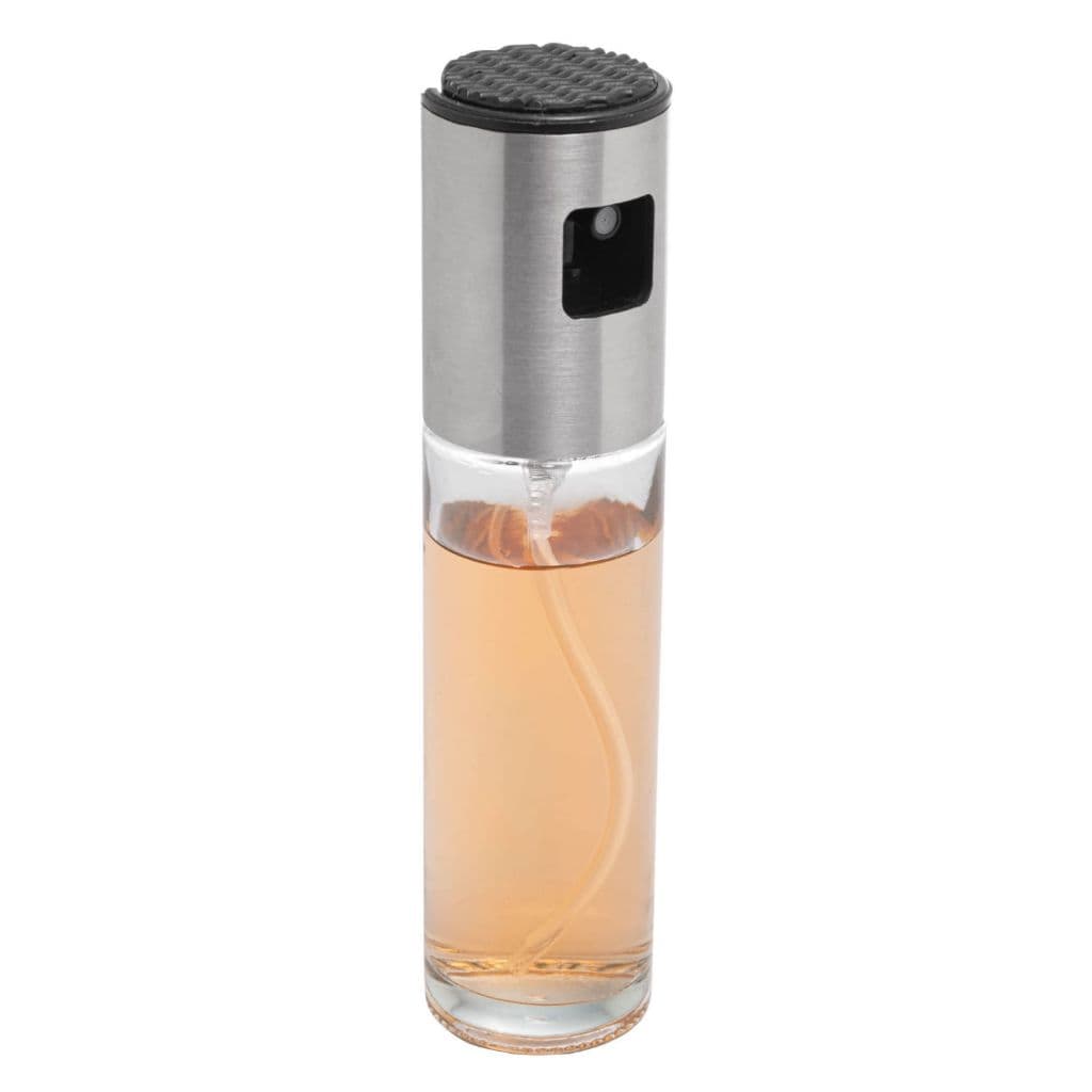 Borrifador Spray para Azeite Oleo e Vinagre Aço Inox e Vidro 100ml Galheteiro - Wolff