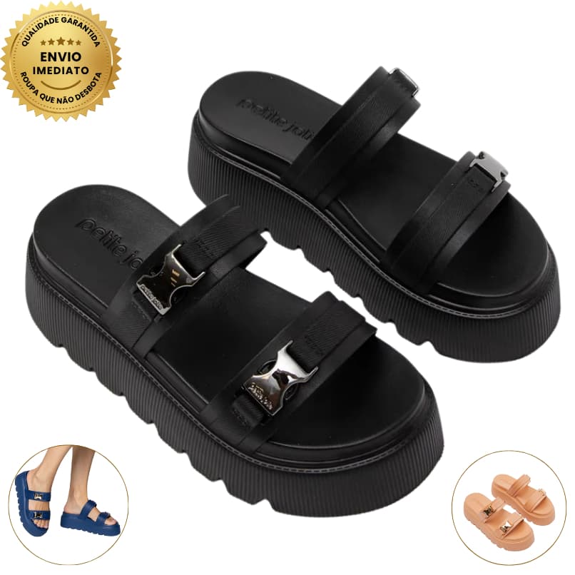 Chinelo Tamanco Petite Jolie Birken Papete Original Pj7491 Lançamento