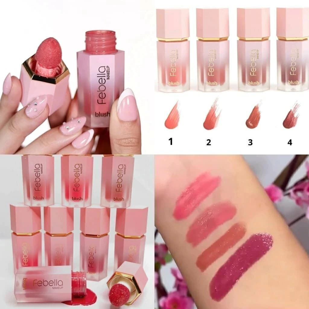 Blush Líquido Febella Makeup