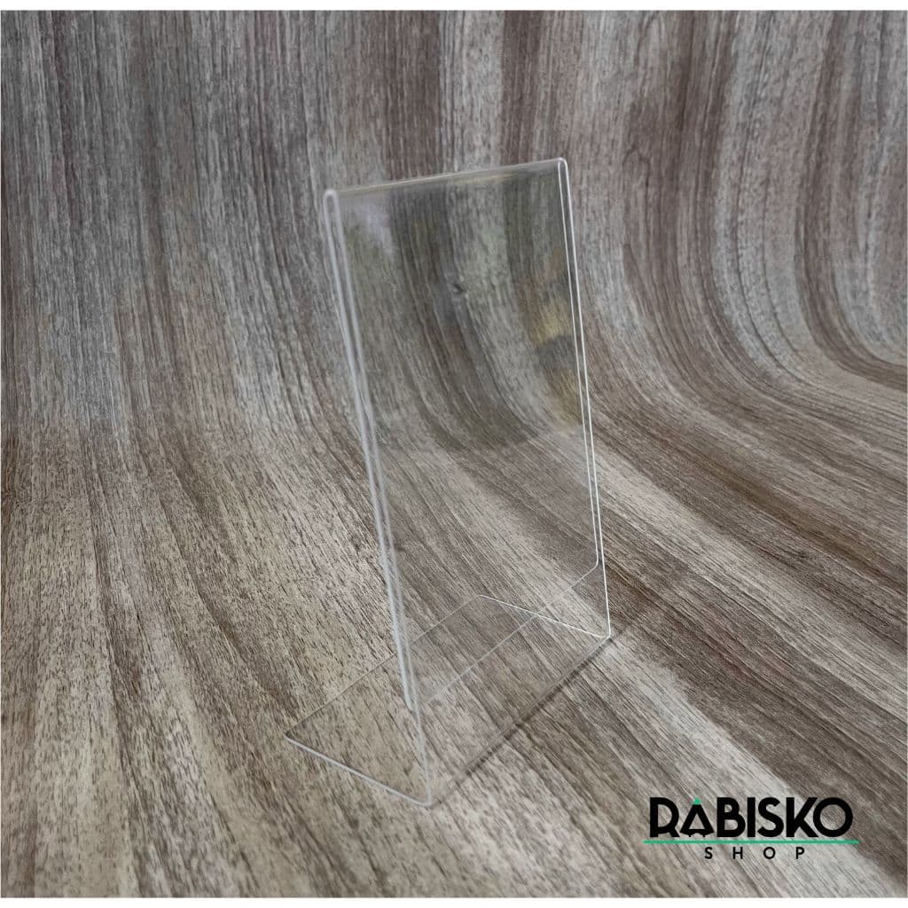 Display de mesa em acrílico A6 L - 10x15cm Kit/10