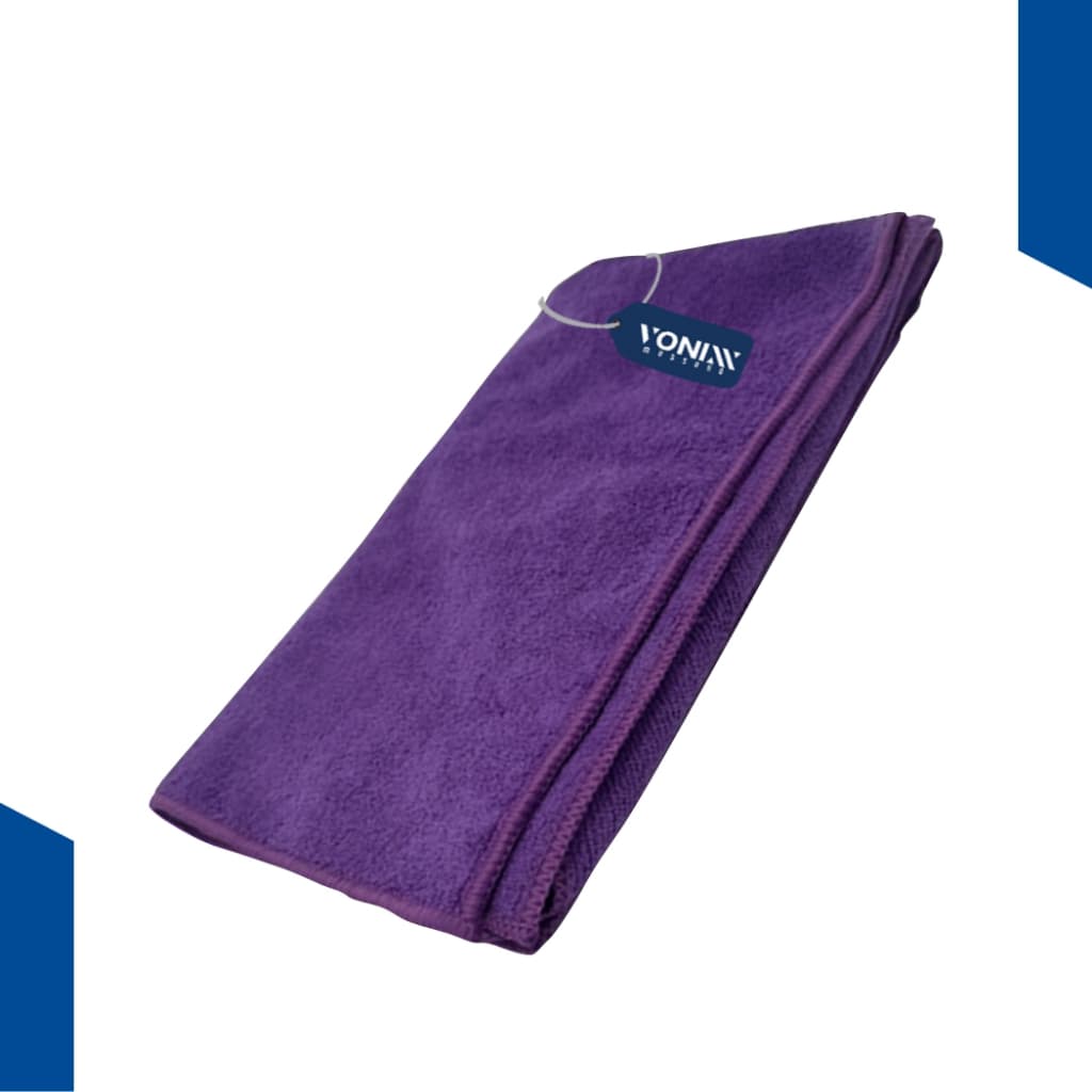 Flanela Pano Microfibra Automotivo Toalha 40x60 Zacs Roxo - Com costura