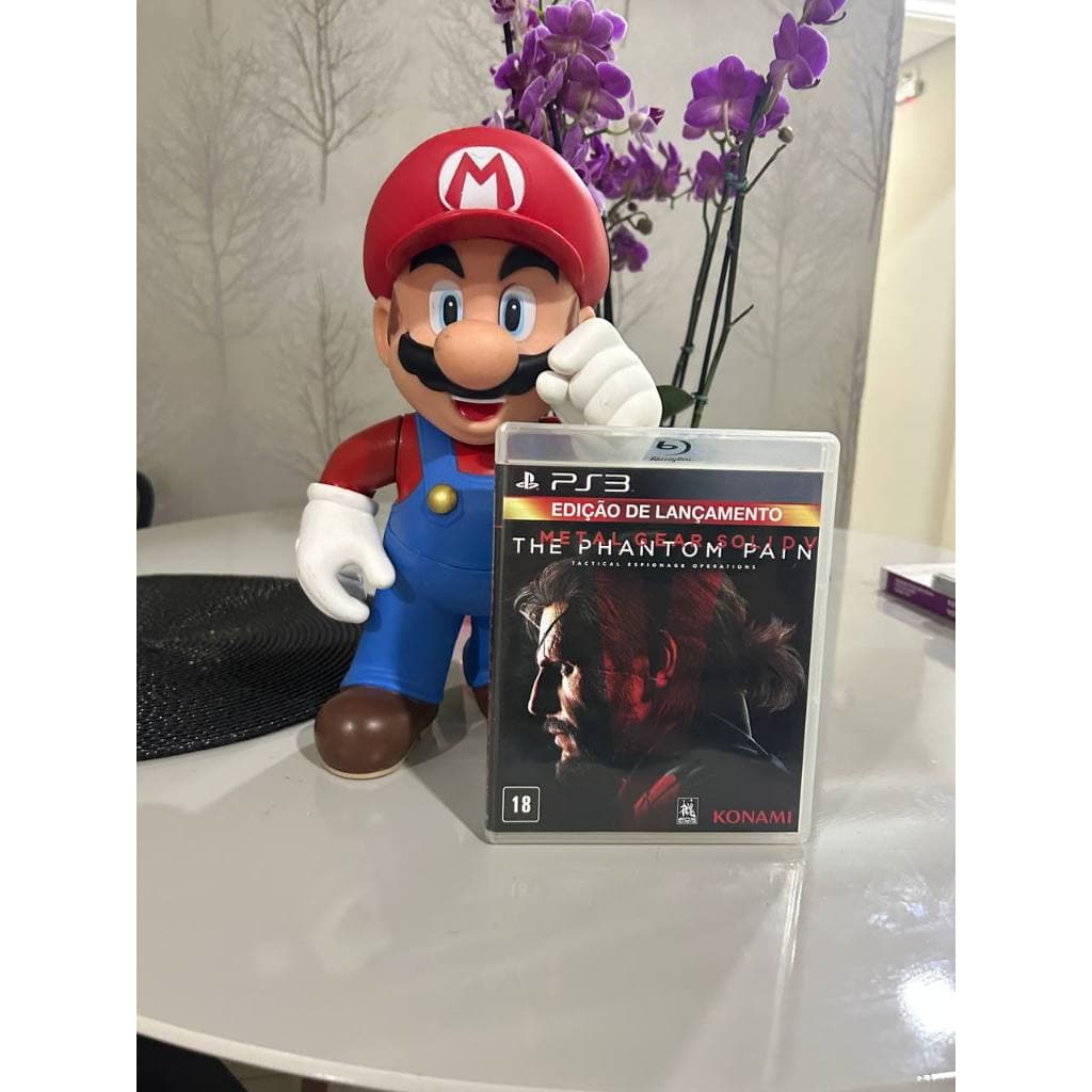 METAL GEAR SOLID V THE PHANTOM PAIN PS3 MIDIA FISICA ENVIO IMEDIATO
