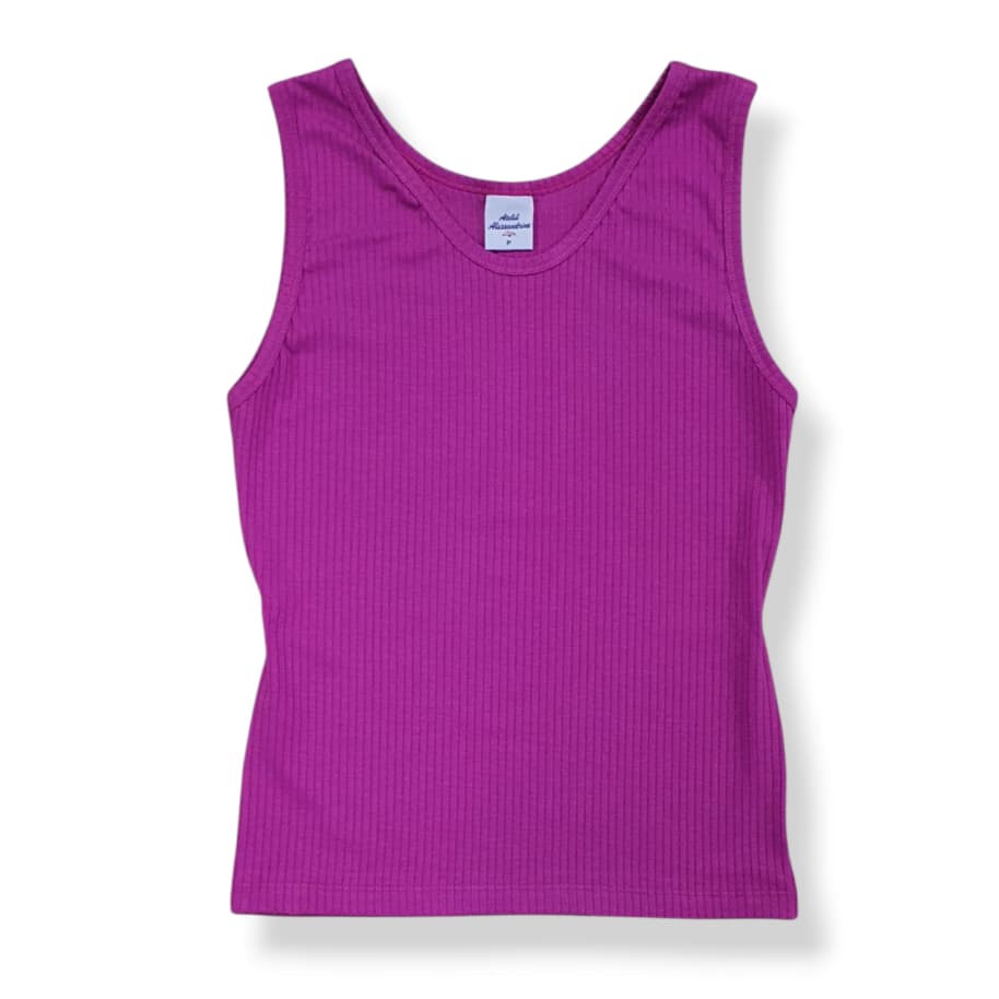 Regata Canelada Alça Larga Justa Corpo Moda Feminina Verão Confortável Verde Brasil Bandeira