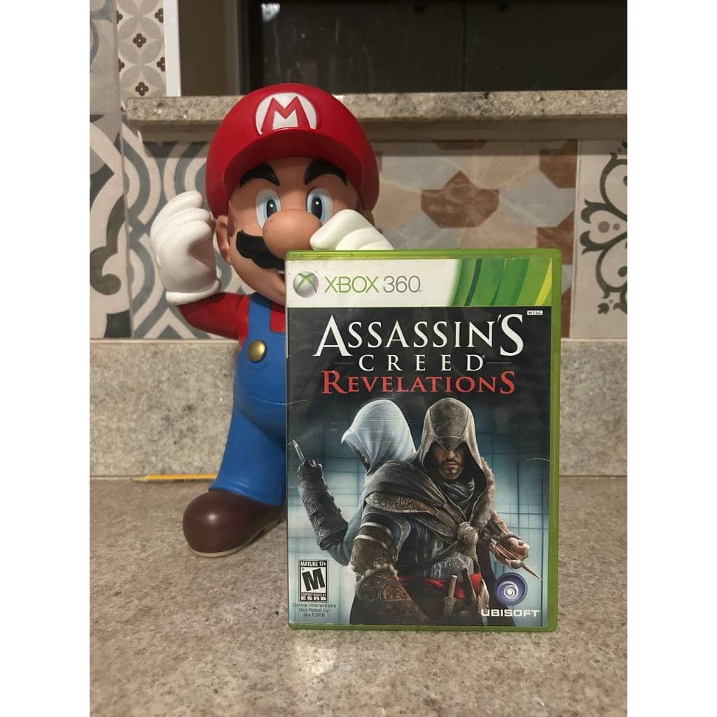 JOGO ASSISSINS CREED REVELATIONS ORIGINAL MIDIA FISICA ENVIO IMEDIATO XBOX 360