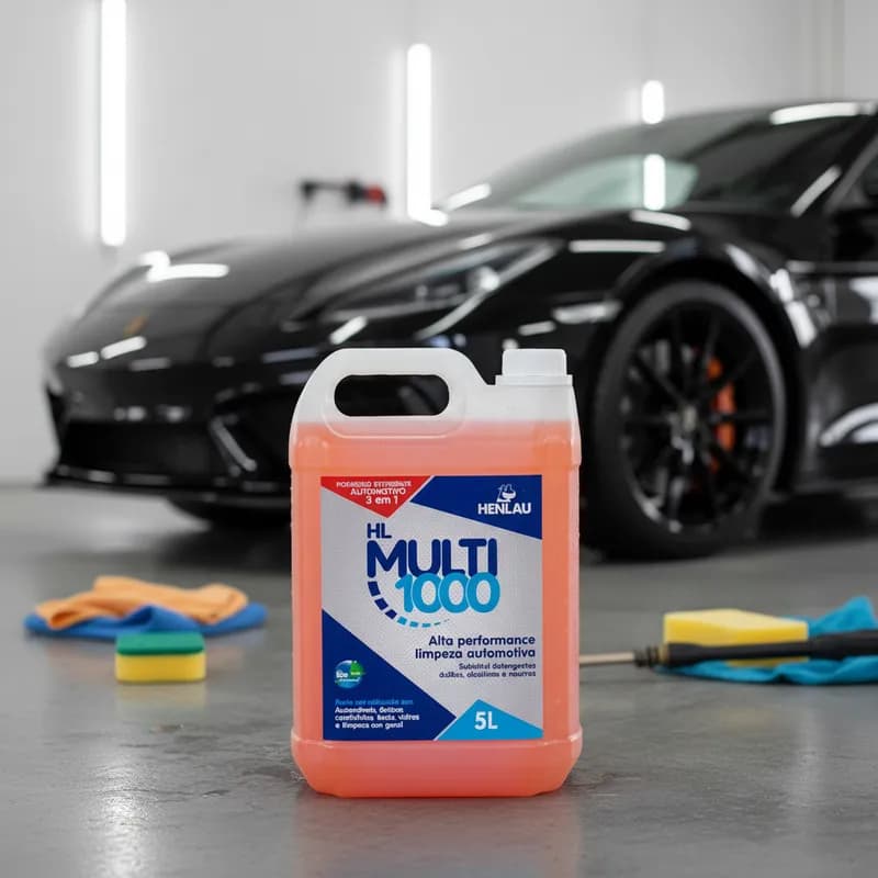 Desengraxante Para Carros e Caminhões - Multi 1.000 (Mil) - Galão 5 litros