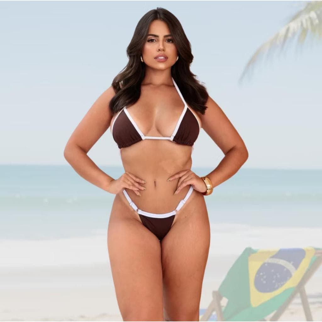 Biquini Fio Dental Fita Moda Verao