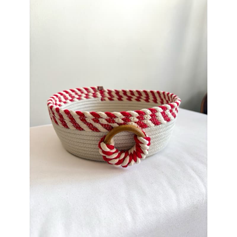 Mesa posta/cestaria/Decoracao/organizador/cesto com fivela