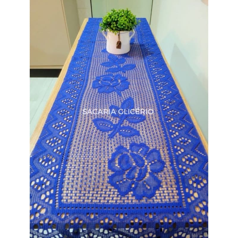Passadeira de Mesa Caminho de Mesa rendas 1.50x0.40cm e 2.00x0.50cm