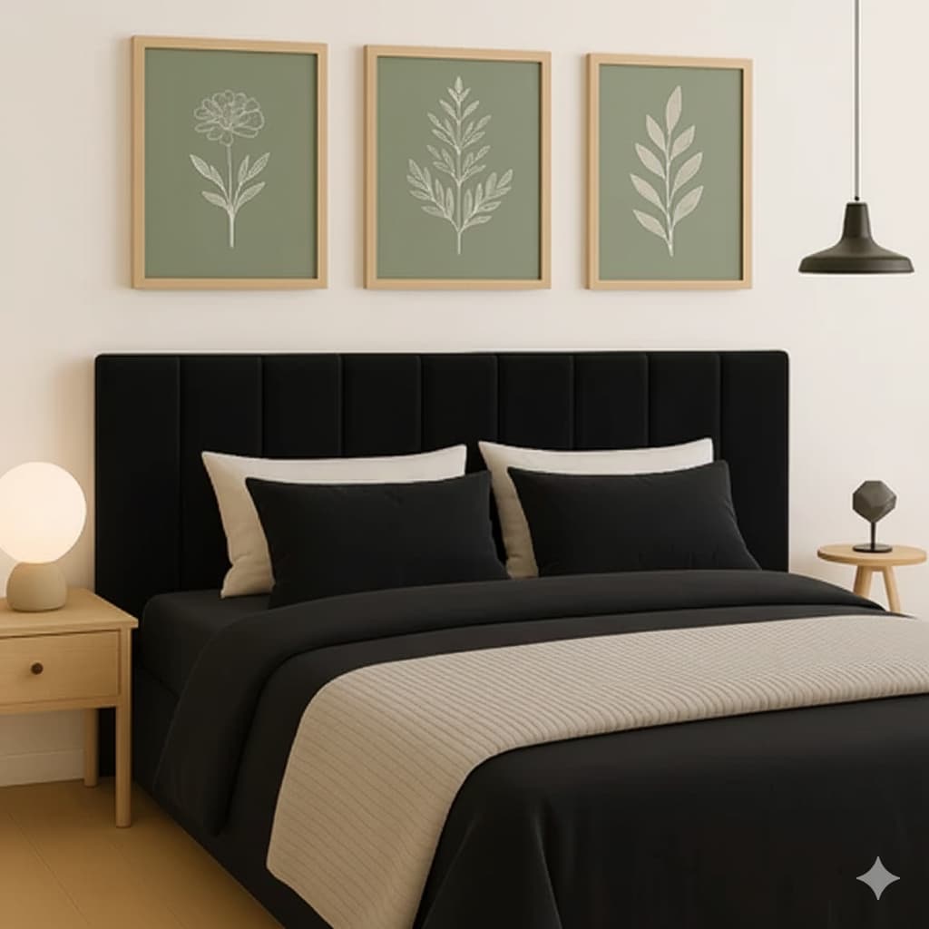 Kit 10 Cabeceira Completa Cama Box Casal Solteiro Retangular 45x20 - ENVIO IMEDIATO