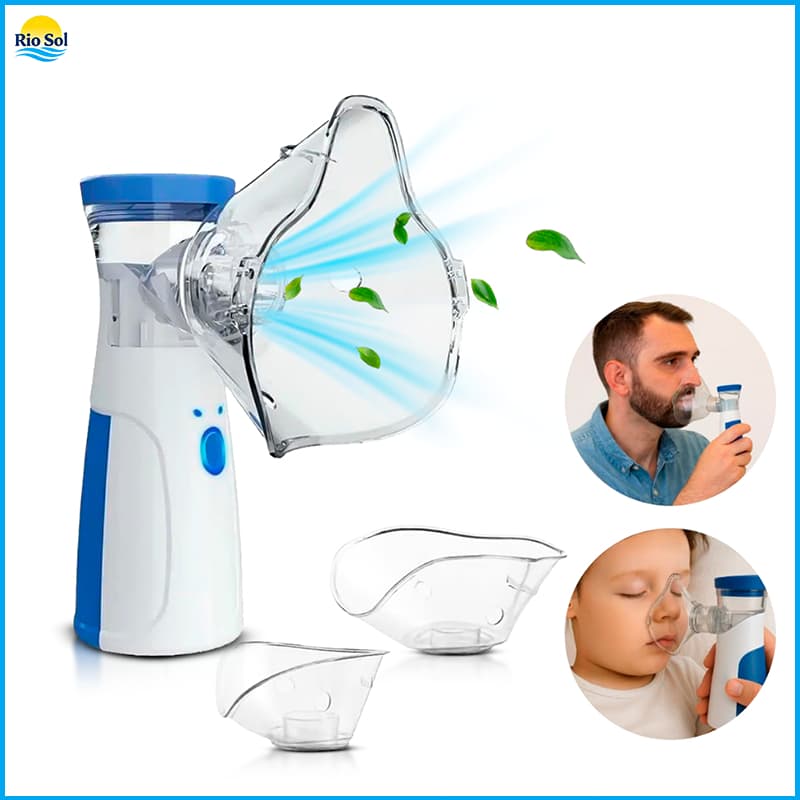 Pulverizador portátil Nebulizador Portátil Mini Inalador Silencioso Ultra-sônico Automático para Adultos e Crianças N11