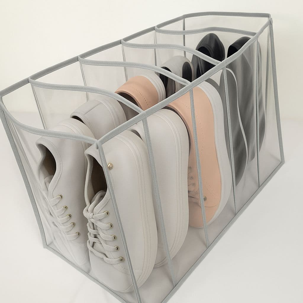 Colmeia Sapateira Organizadora 40X30X25cm tenis sapatos chinelos calças moletons blusas