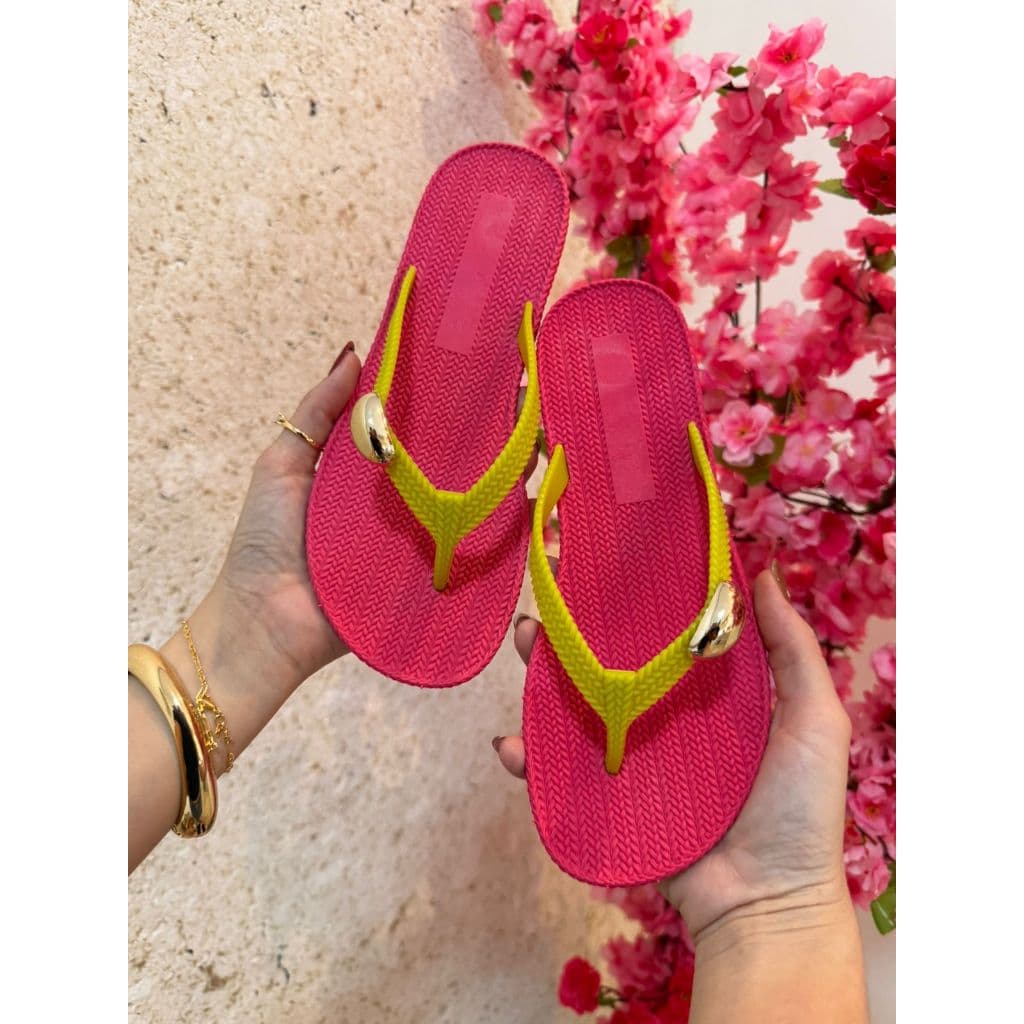 chinelo oval Feminino pingente Ibizza sandália Brisa EVA Trança Plataforma Ortopédico Macio Confortável calce fácil