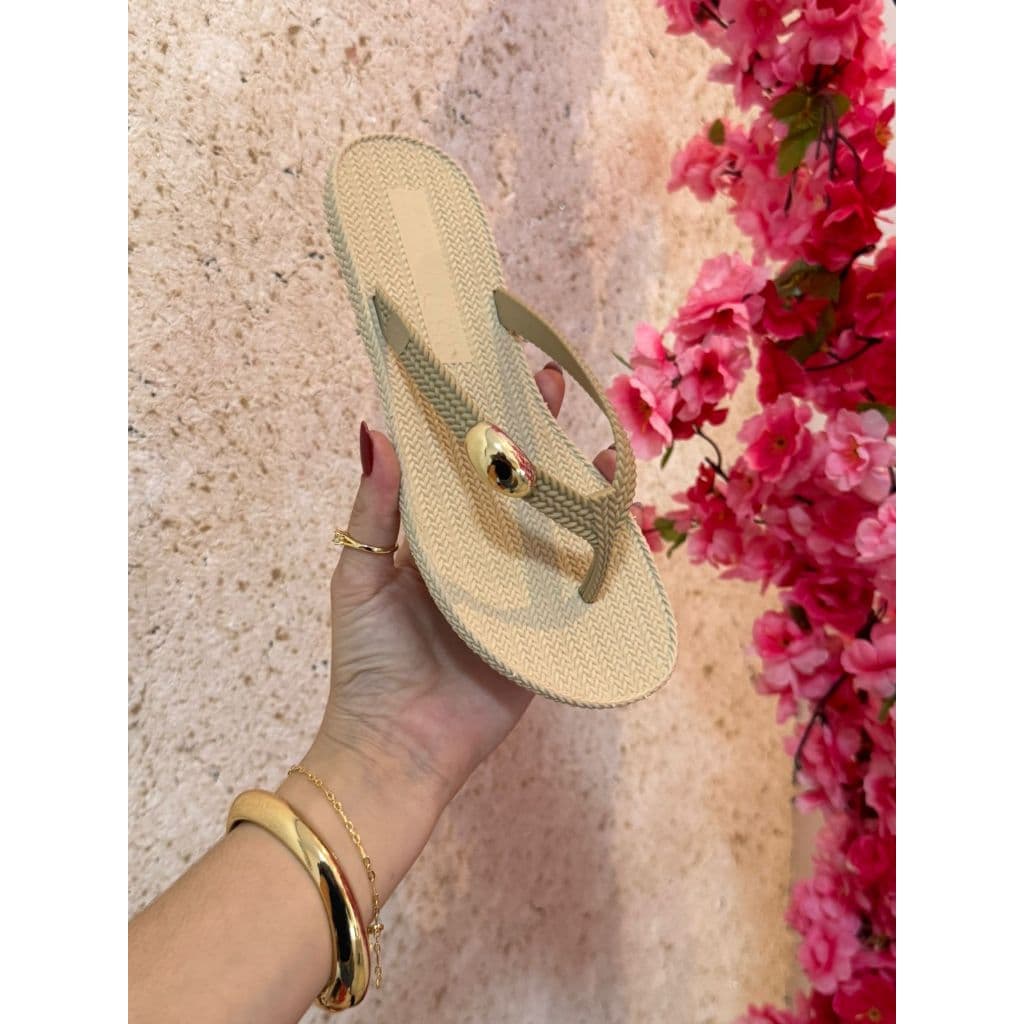 Chinelo Feminino de dedo Flip Flop Lançamento Várias Cores Tendência! brisa verão
