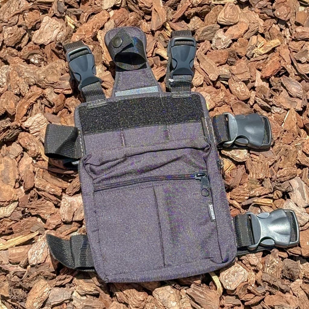 Bornal De Perna Tático Pochete Preto