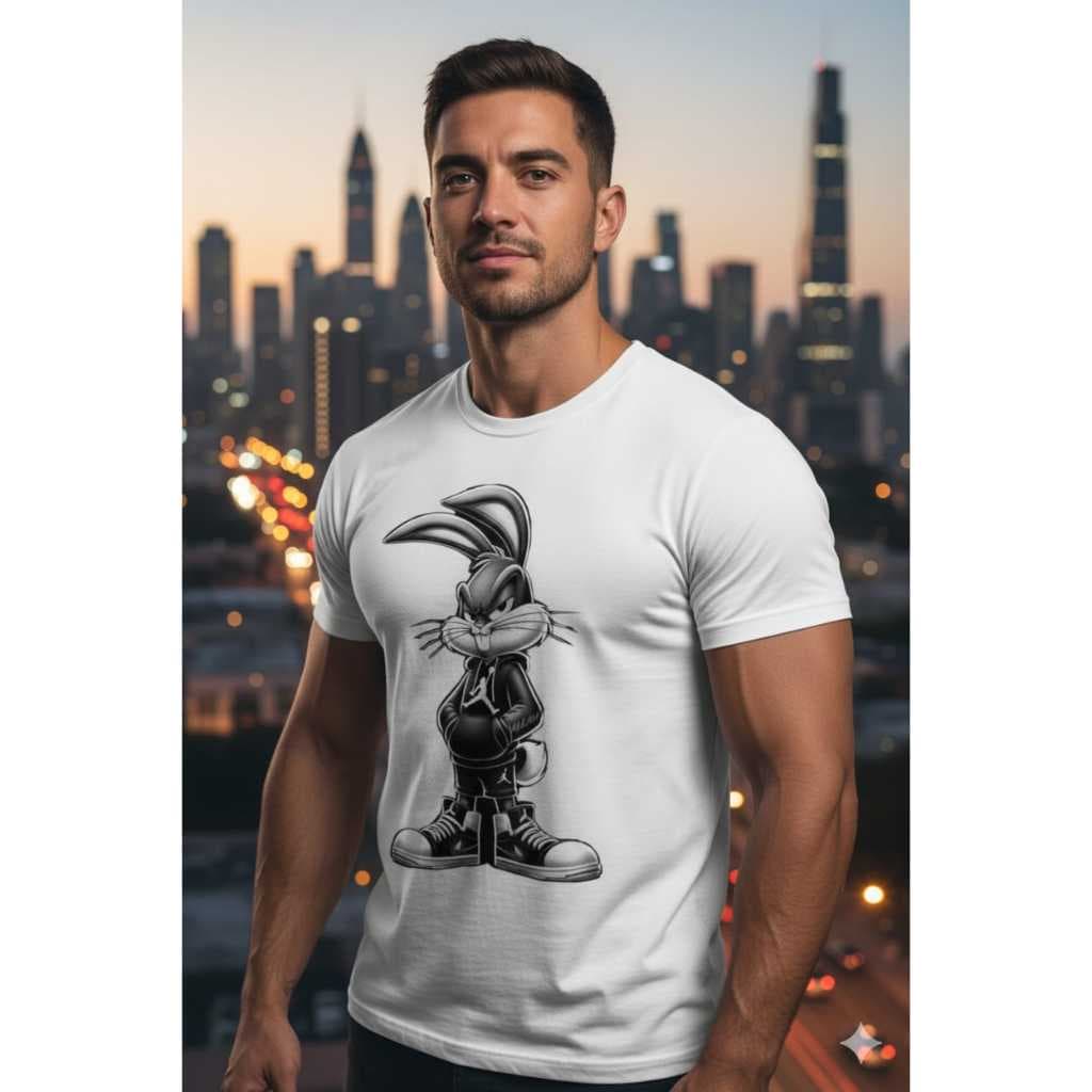 Camisas Masculinas em algodão estampadas