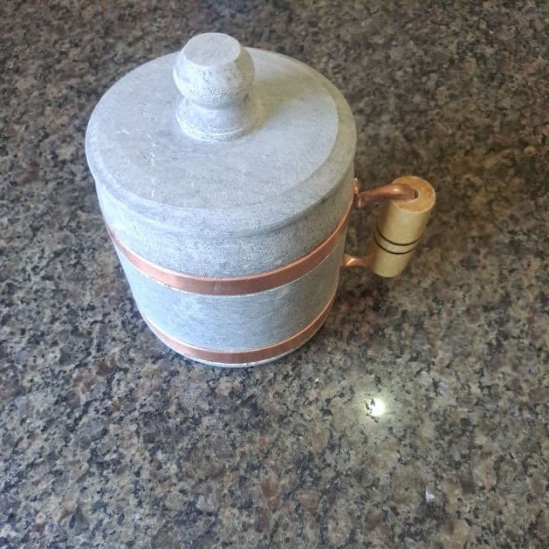 canecao pedra 1, 5l com alça cobre