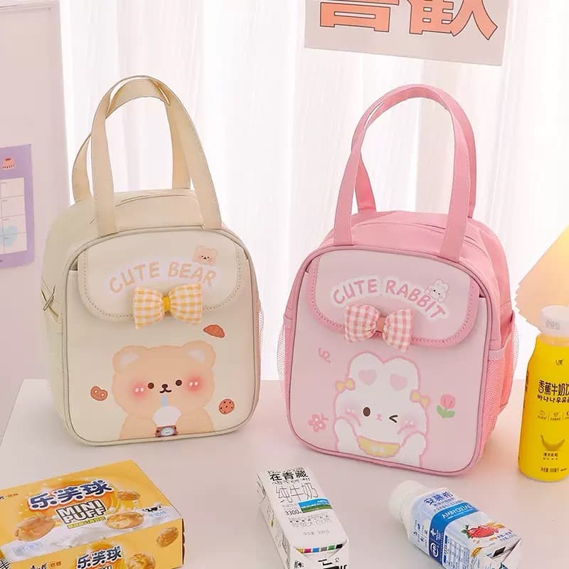 Bolsa Lancheira Termica Com Desenho Para Menina Escolar