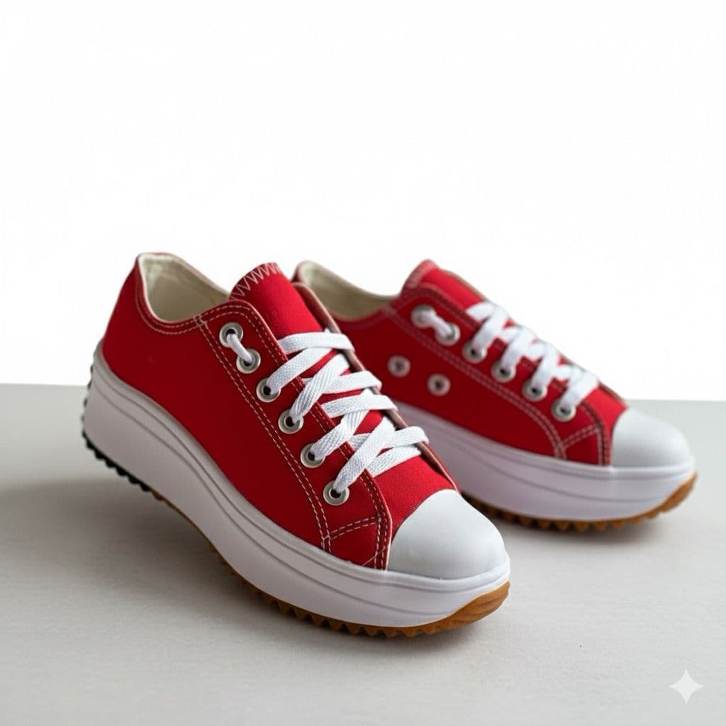 tenis plataforma casual star promoçao