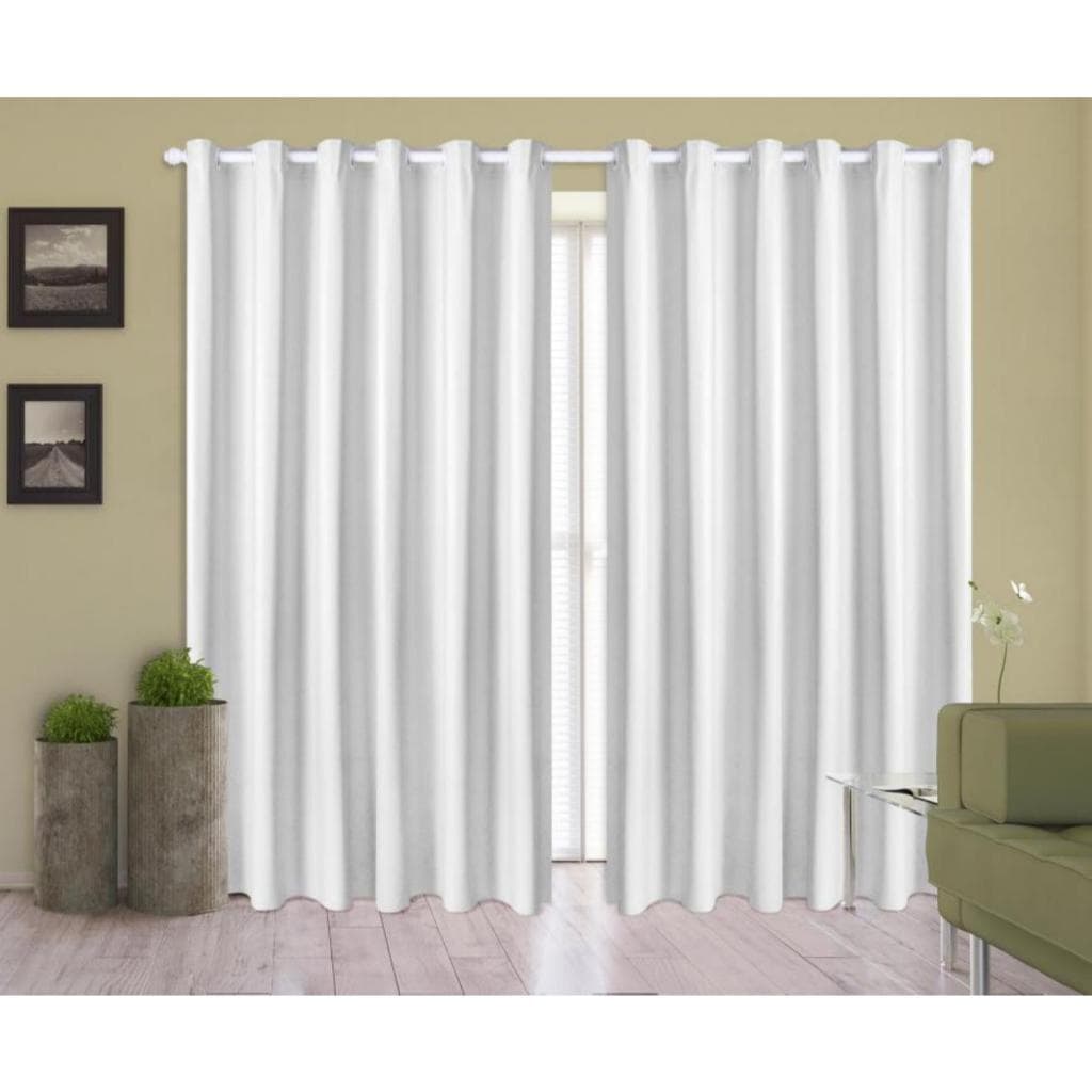 Cortina Corta Luz 2,00M x 1,80M Blackout 100% PVC Para Varão