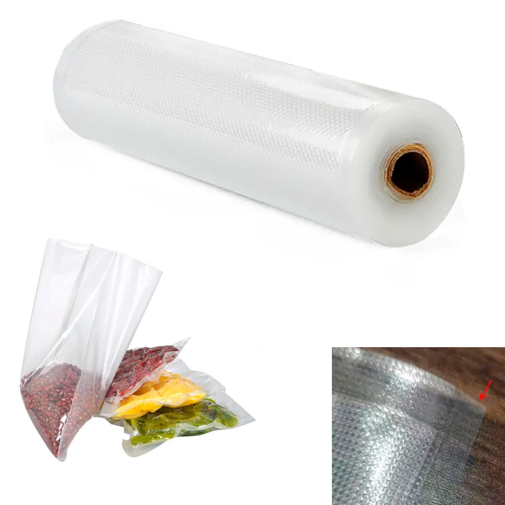 Plástico 20cm X 5m Seladora Rolo 5 Metros Chega Muito Rápido Cor Transparente