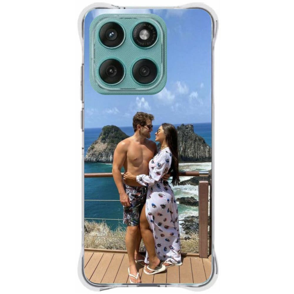 Capinha para Moto Edge 60 Pro Personalizada com foto -Anti Impacto