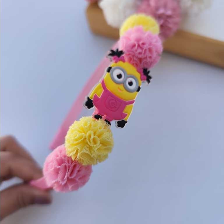 Tiara Minions Laço Malvado Favorito Arco de Cabelo Minions