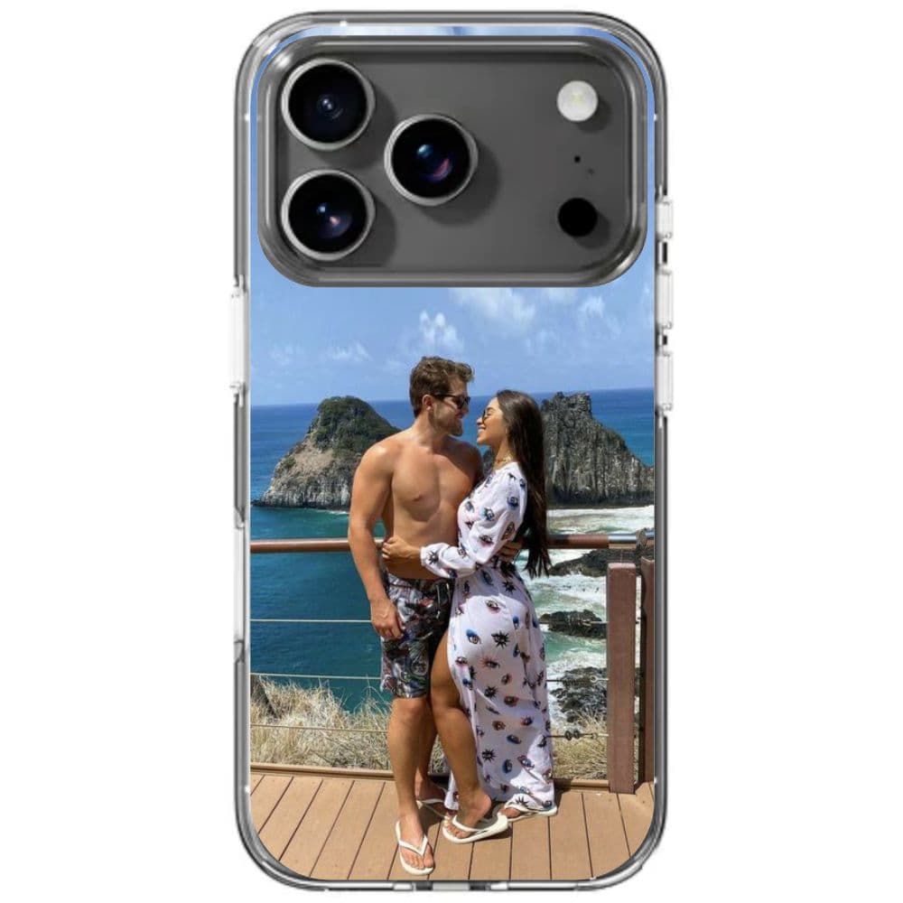 Capinha para iPhone 17 Pro Personalizada com foto -Anti Impacto