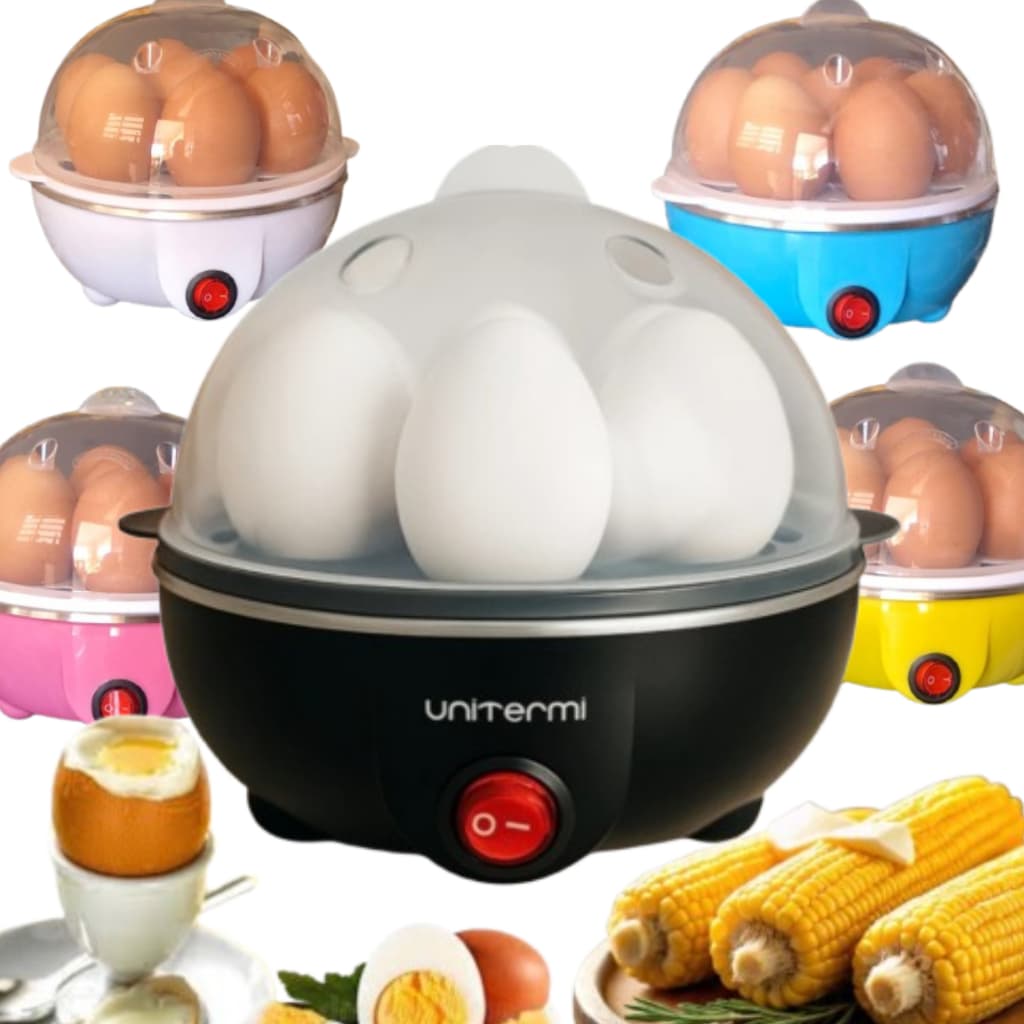 Cozedor de Ovos 220/110v Eletrico Portatil 7 ovos